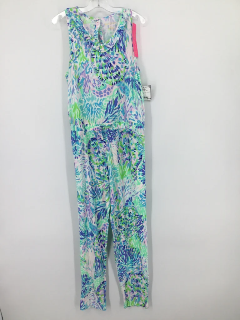 Lilly Pulitzer Child Size 12 Blue Outfit - girls