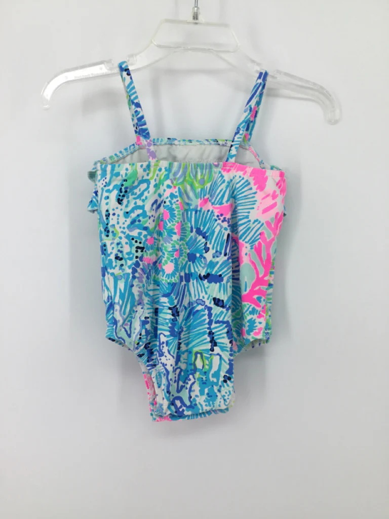 Lilly Pulitzer Child Size 3-6 Months Blue Swimwear - girls - Image 2