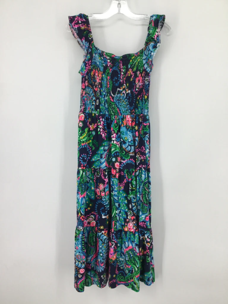 Lilly Pulitzer Child Size 8 Navy Dress - girls - Image 2
