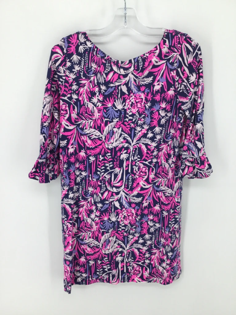 Lilly Pulitzer Child Size 8 Navy Dress - girls - Image 2