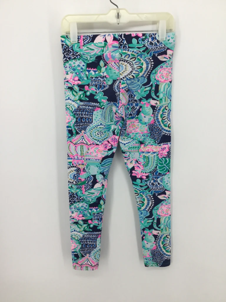 Lilly Pulitzer Child Size 8 Teal Pants - girls - Image 2