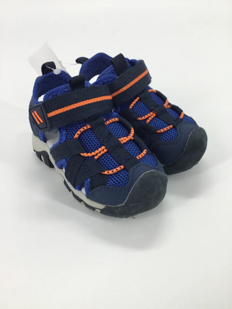 Lily & Dan Child Size 5 Toddler Blue Sandals/Flip Flops