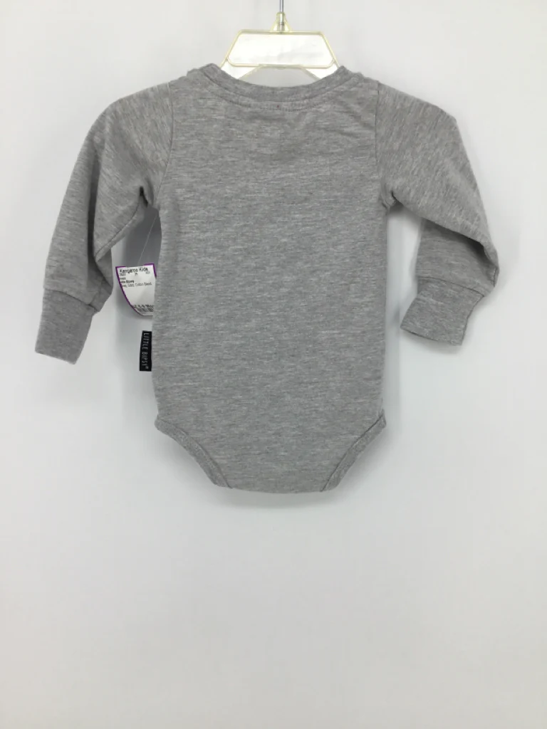 Little Bipsey Child Size 6-9 Months Gray Onesie - Image 2