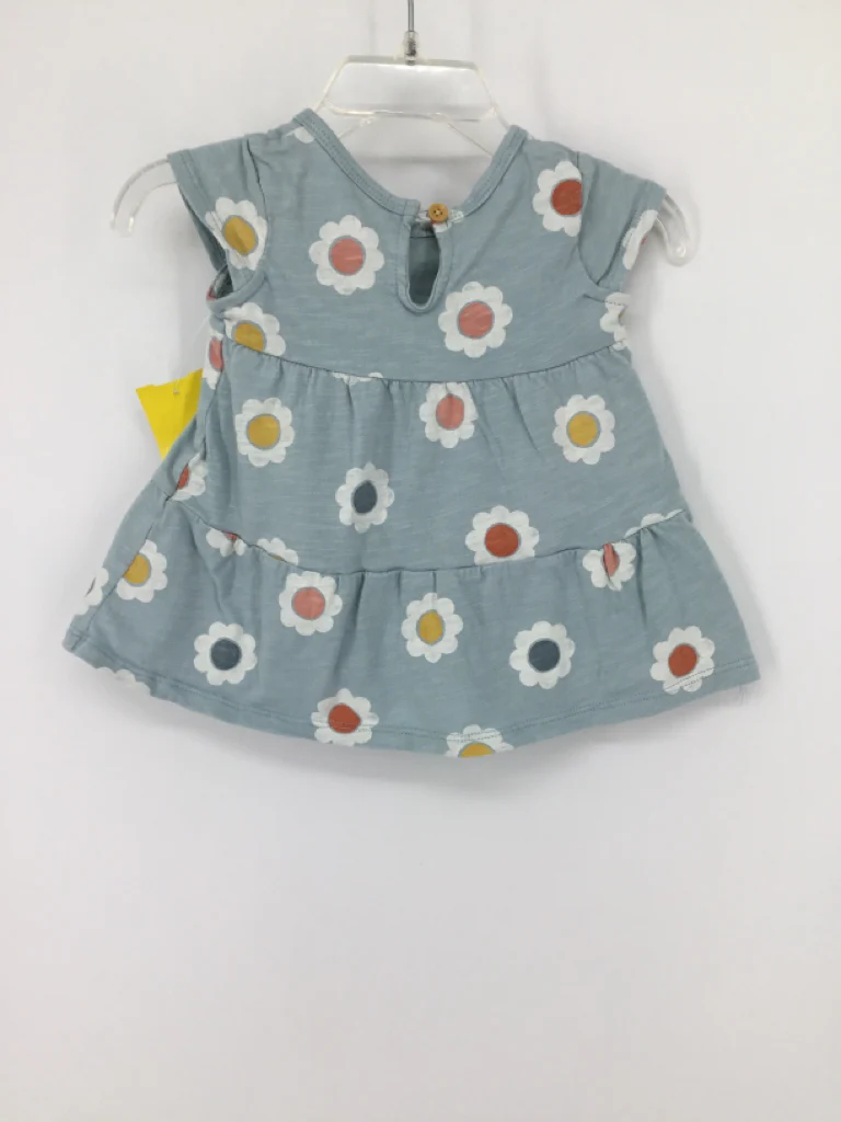 Little Co Child Size 3 Months Blue Dress - girls - Image 2