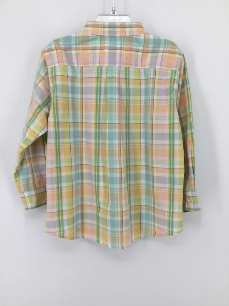 Little English Child Size 5 Multi-Color Plaid Shirt - boys - Image 2
