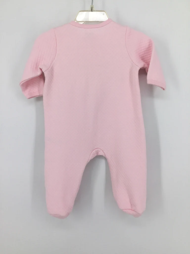 Little Me Child Size 6 Months Pink Sleepers - Image 2