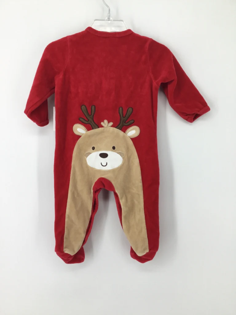 Little Me Child Size 9 Months Red Christmas Outfit - Image 2