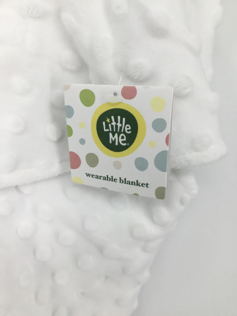 Little Me Child Size S White Sleep Sacks & Swaddles - Image 2