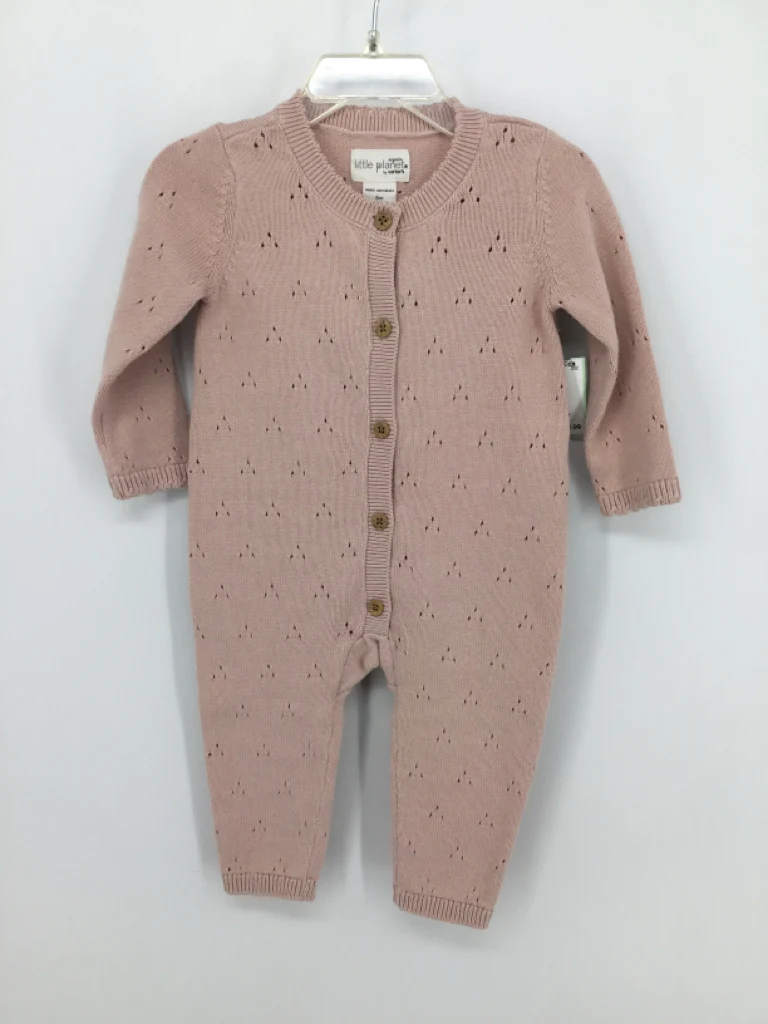 Little Planet Child Size 6 Months Pink Outfit - girls