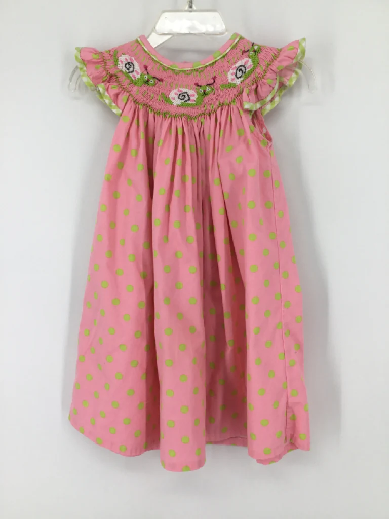 Little Threads Child Size 12 Months Pink Dress - girls