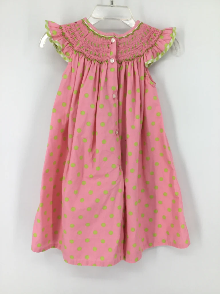 Little Threads Child Size 12 Months Pink Dress - girls - Image 2