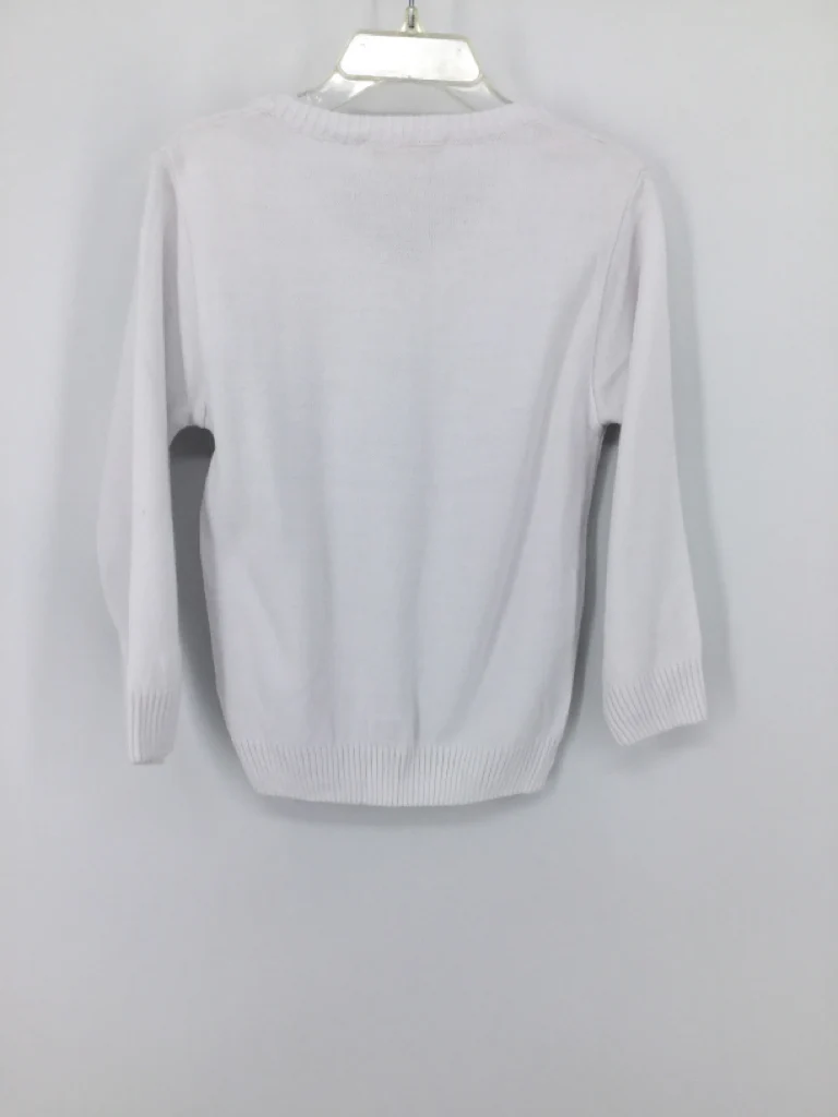 Liuliuby Child Size 4 White Solid Sweater - boys - Image 2