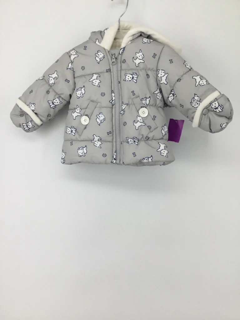 London Fog Child Size 0-6 Months Gray Dog Outerwear - boys