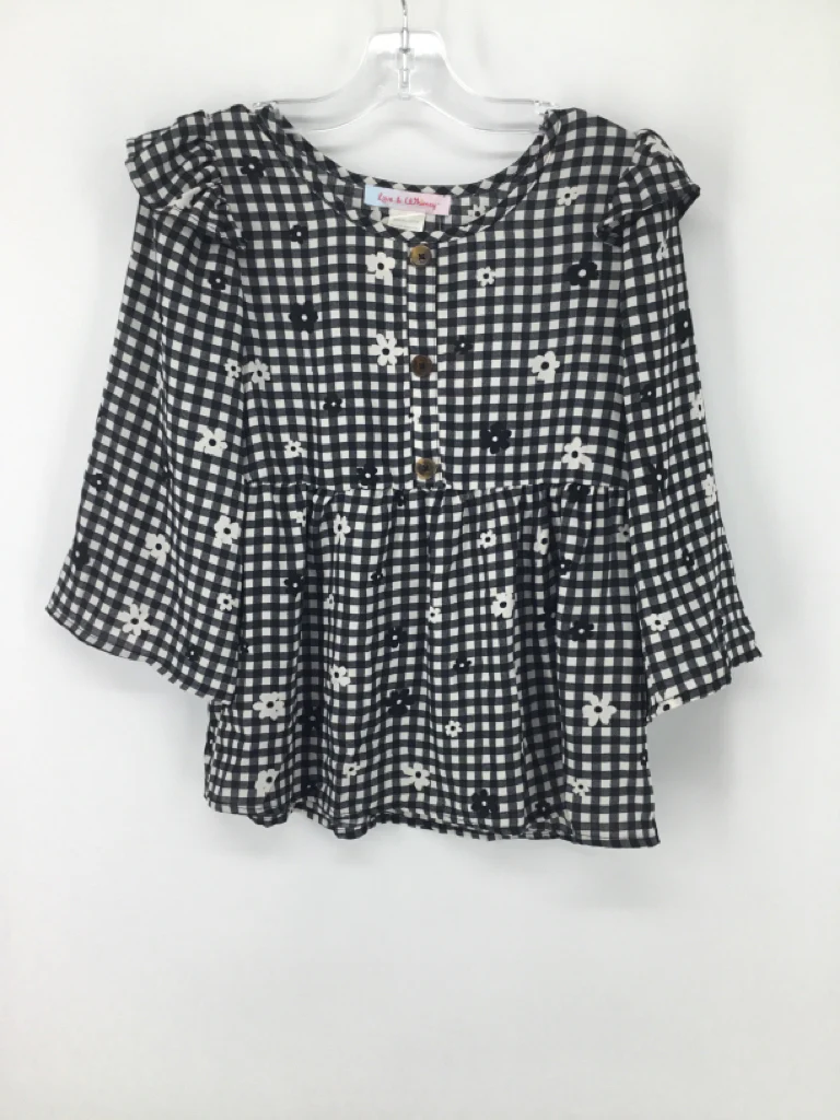 Love & Whimsy Child Size 10 Black Shirt - girls