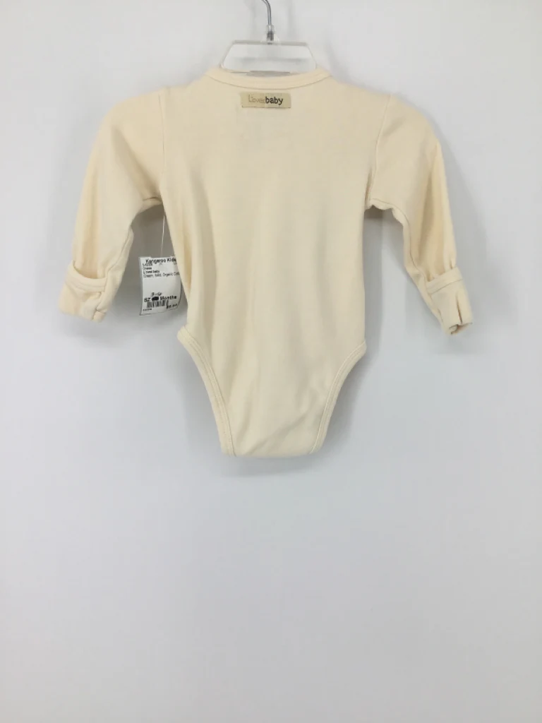 L'oved baby Child Size 3-6 Months Cream Onesie - Image 2