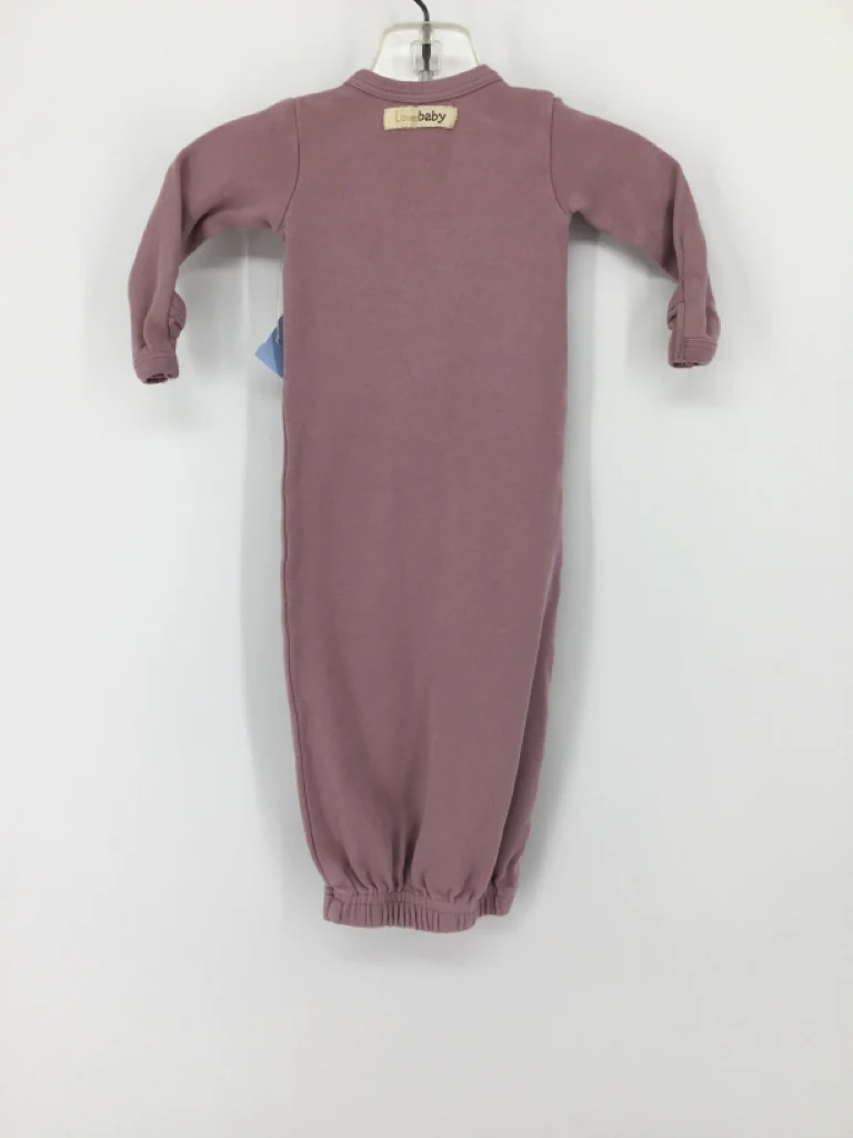 L'oved baby Child Size Preemie Pink Sleepers - Image 2