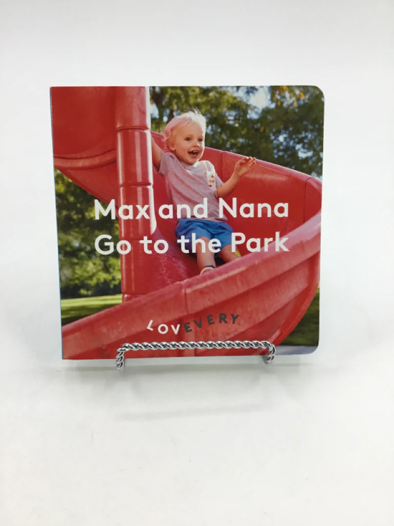 Lovevery Max and Nana Go to the Park Board Book