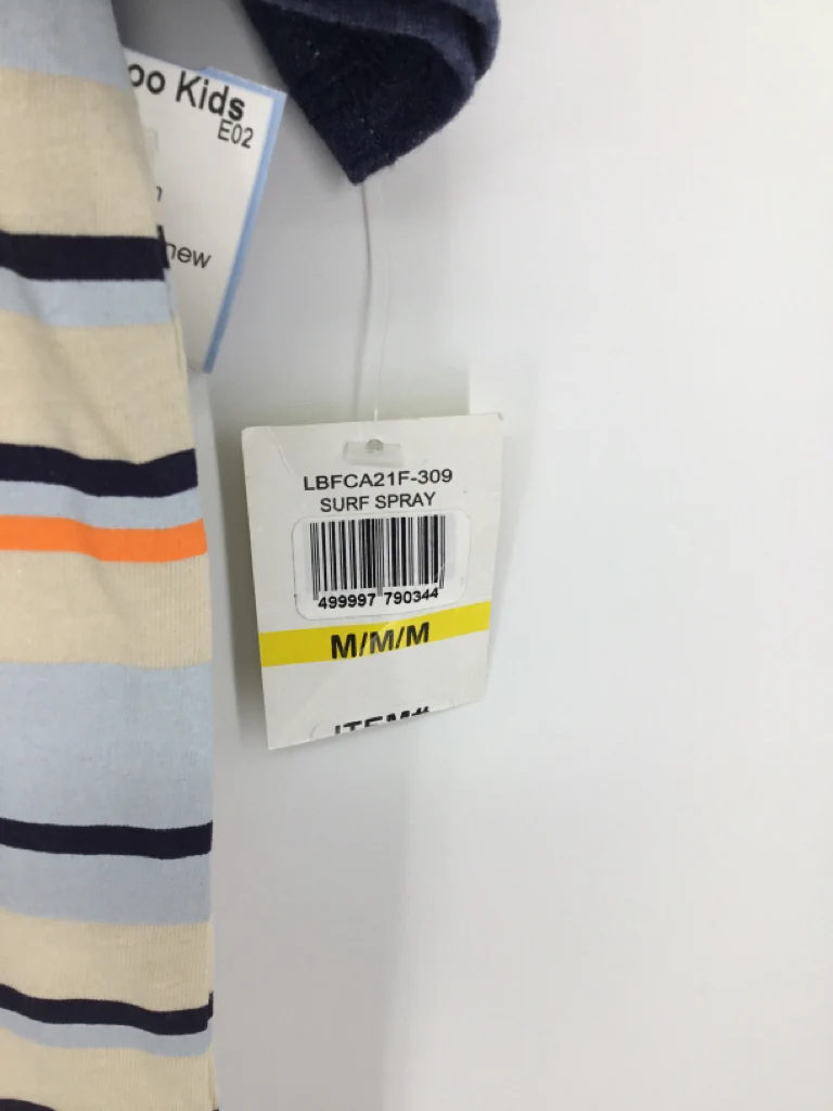 Lucky Brand Child Size 8 Blue Stripe T-shirt - boys - Image 2