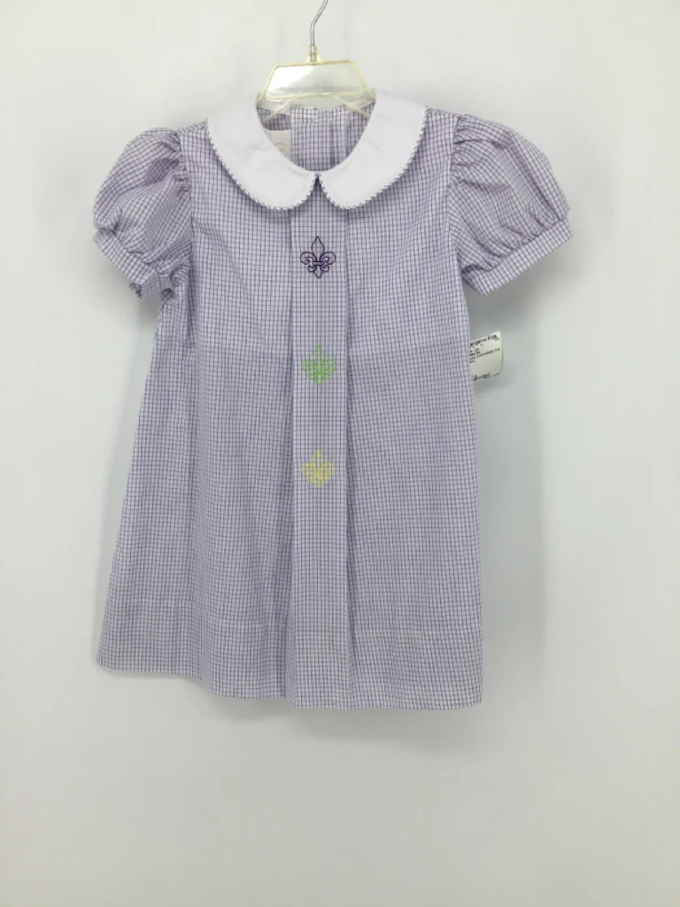 Lullaby Set Child Size 4 Purple Dress - girls