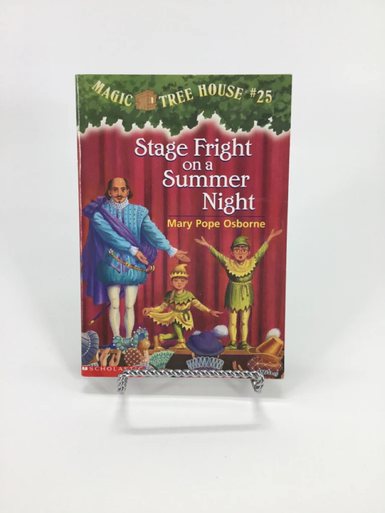 Magic Tree House: Stage Fright on a Summer Night Paperback Book