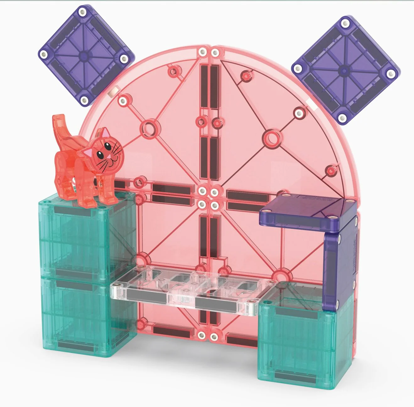 Magna-Tiles - Cat Tree (13 Piece Set) - Image 2