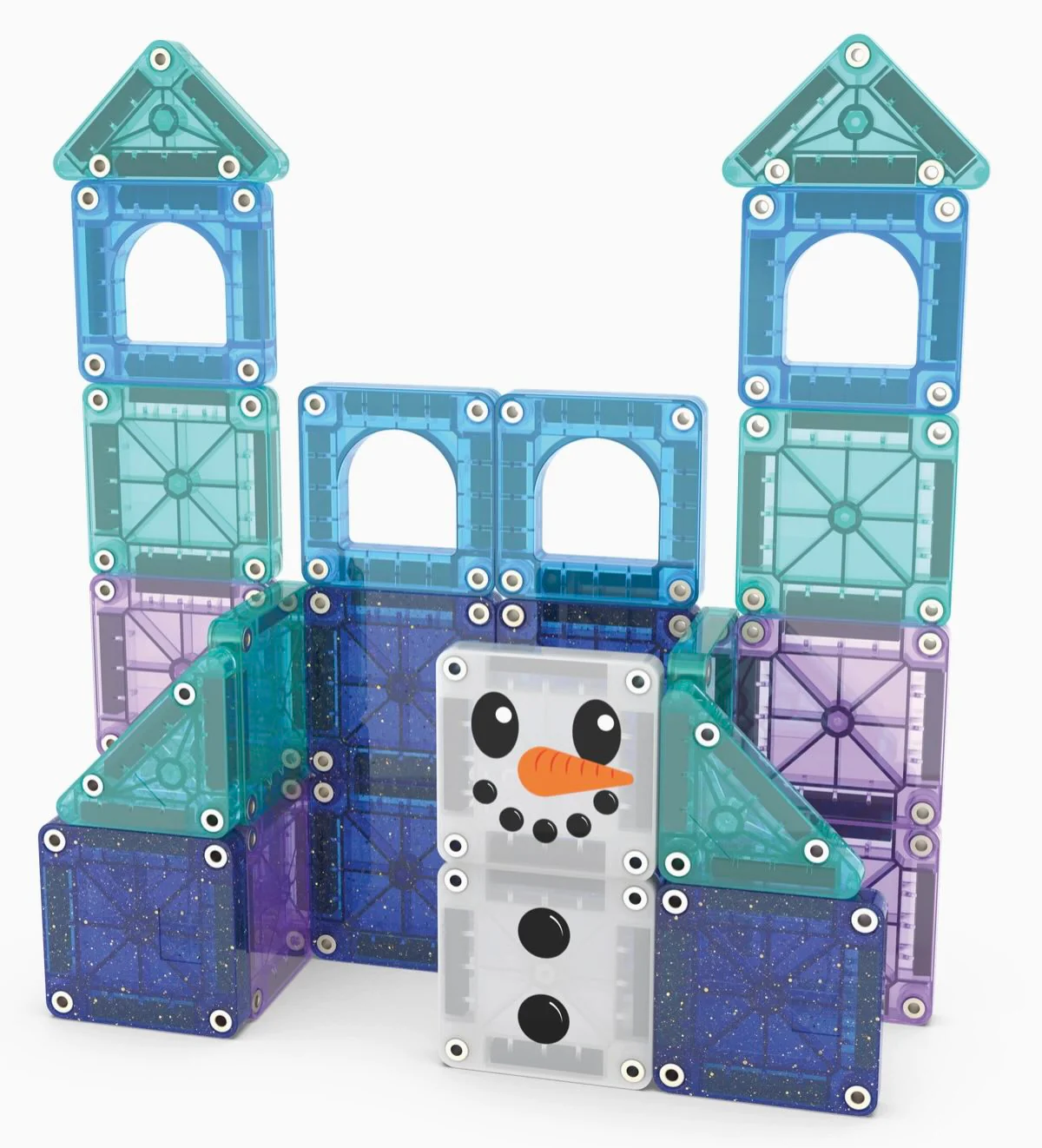 Magna-Tiles - Winter Wonder 26 Piece Travel Set - Image 2