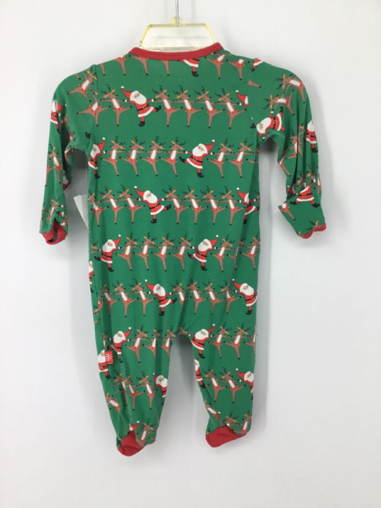 Magnetic Me Child Size 0-3 Months Green Christmas Sleeper - Image 2
