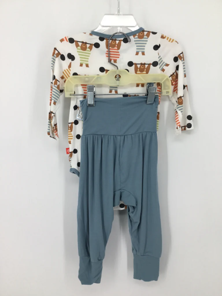 Magnetic Me Child Size 6-9 Months Blue Print Outfit - boys - Image 2