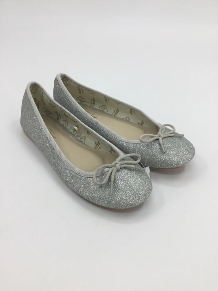 Marcha Child Size 5 Youth Silver Dress Shoes