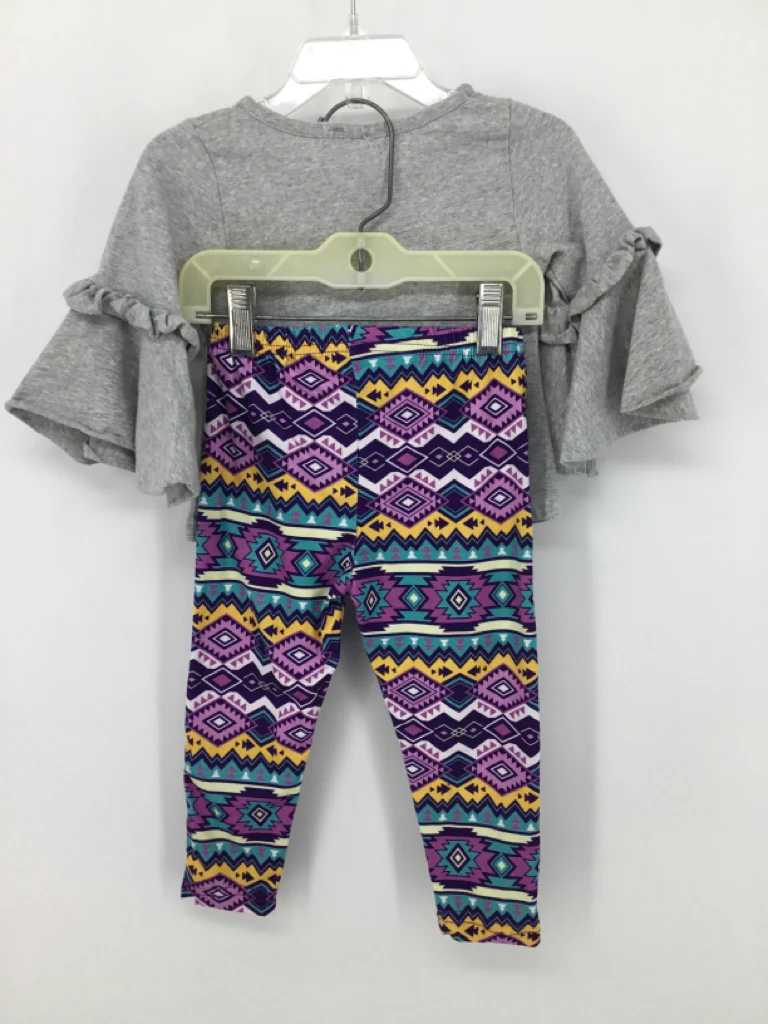 Marie Nicole Child Size 12-18 Months Gray Outfit - girls - Image 2
