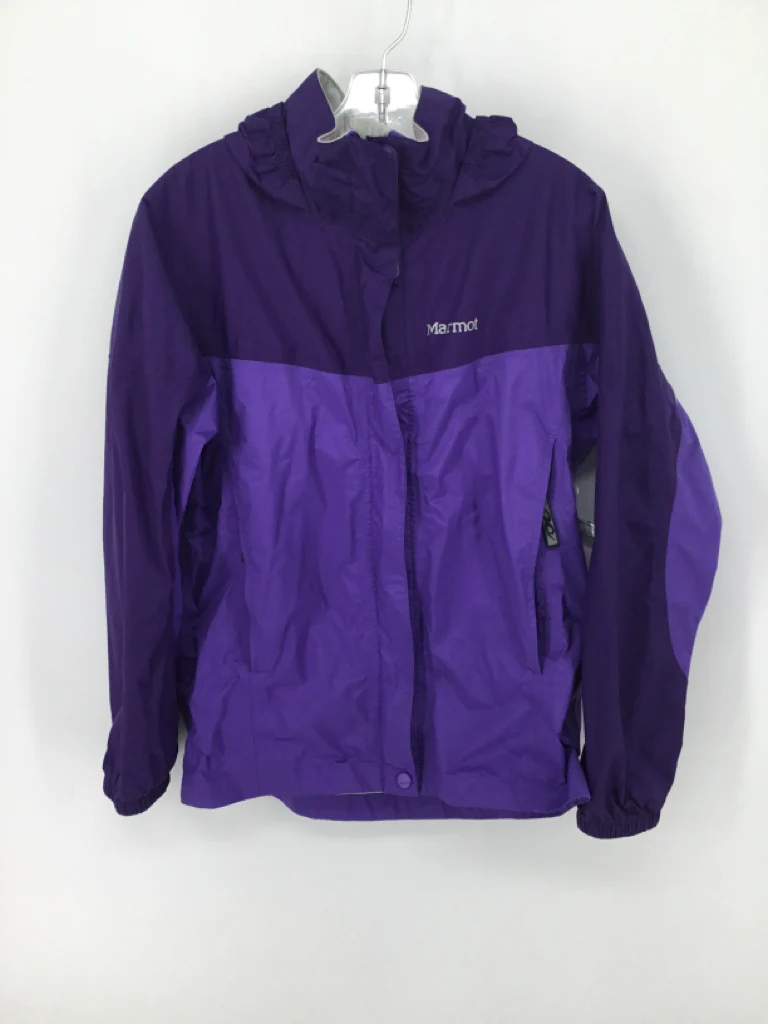 Marmot Child Size 12 Purple Raincoat - girls
