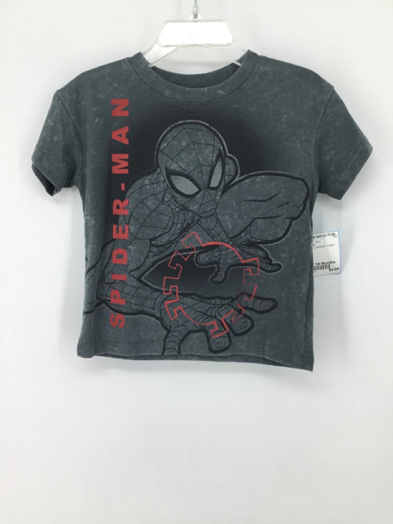 Marvel Child Size 18 Months Gray Character T-shirt - boys