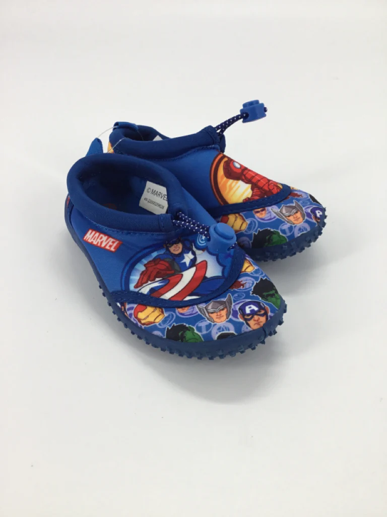 Marvel Child Size 7 Toddler Blue Water Shoes