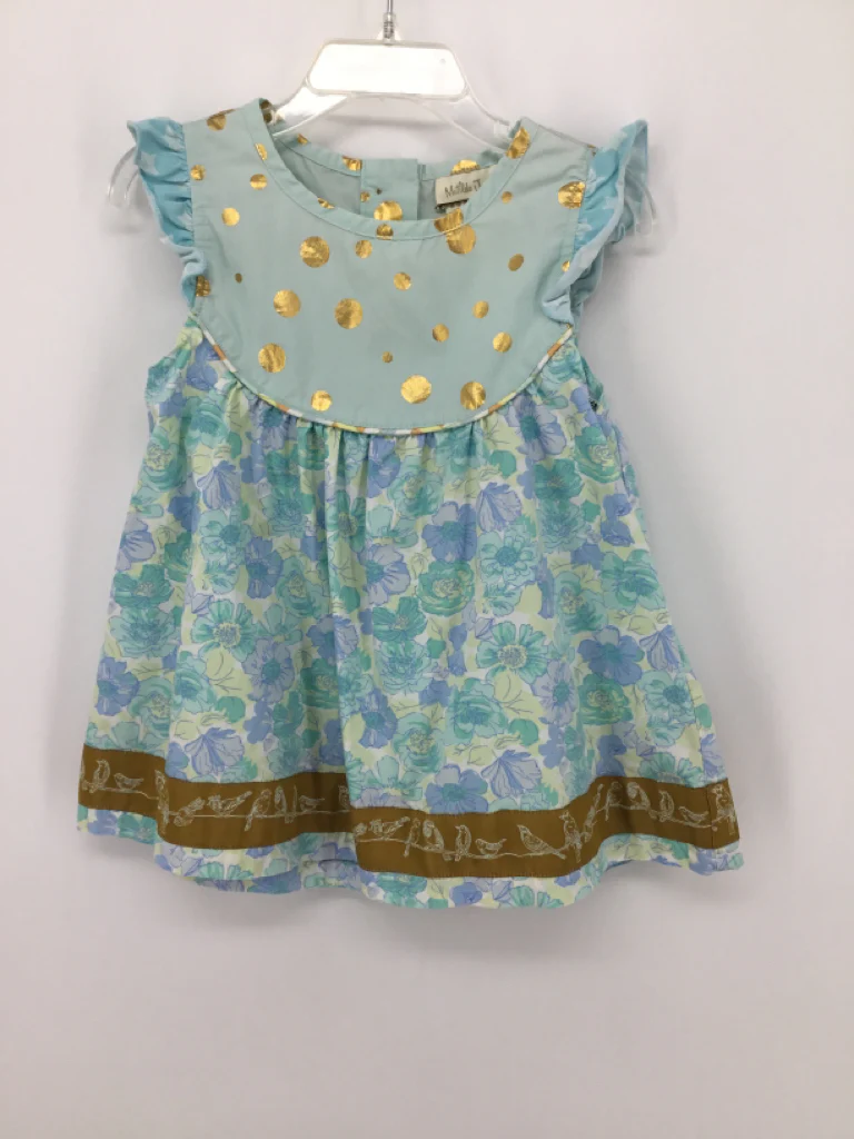 Matilda Jane Clothing Child Size 2 Blue Dress - girls