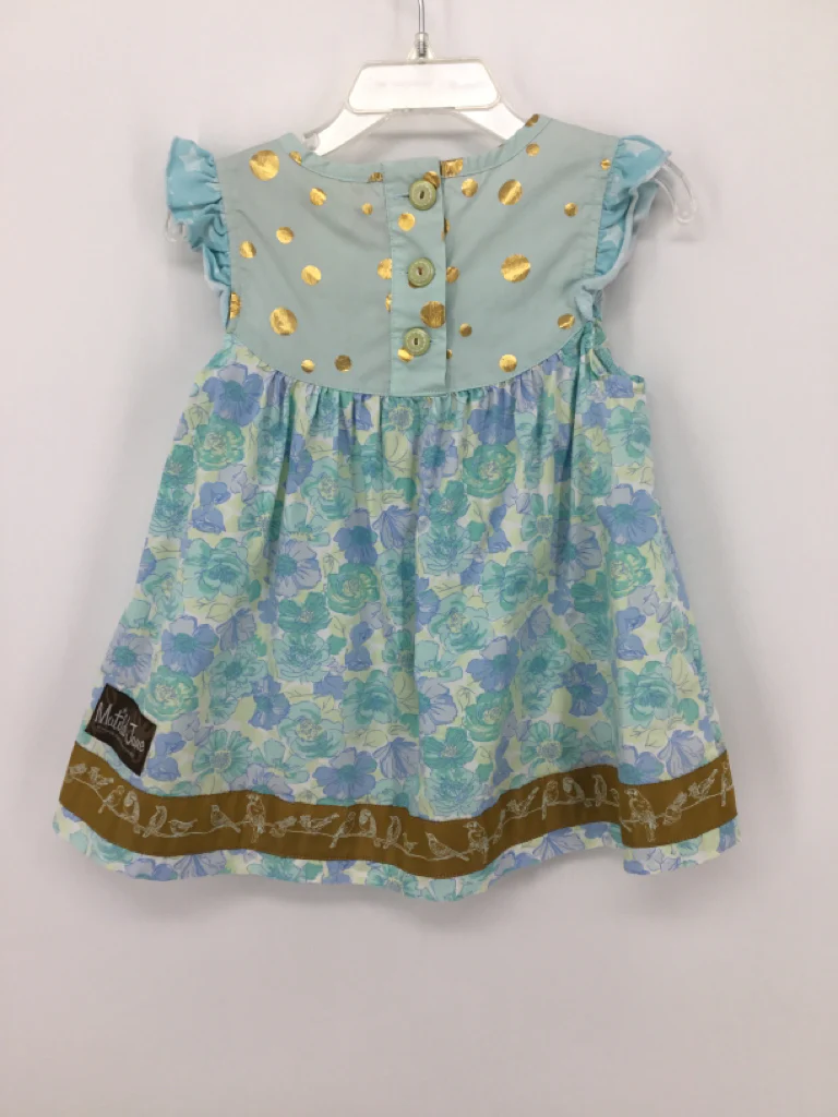 Matilda Jane Clothing Child Size 2 Blue Dress - girls - Image 2