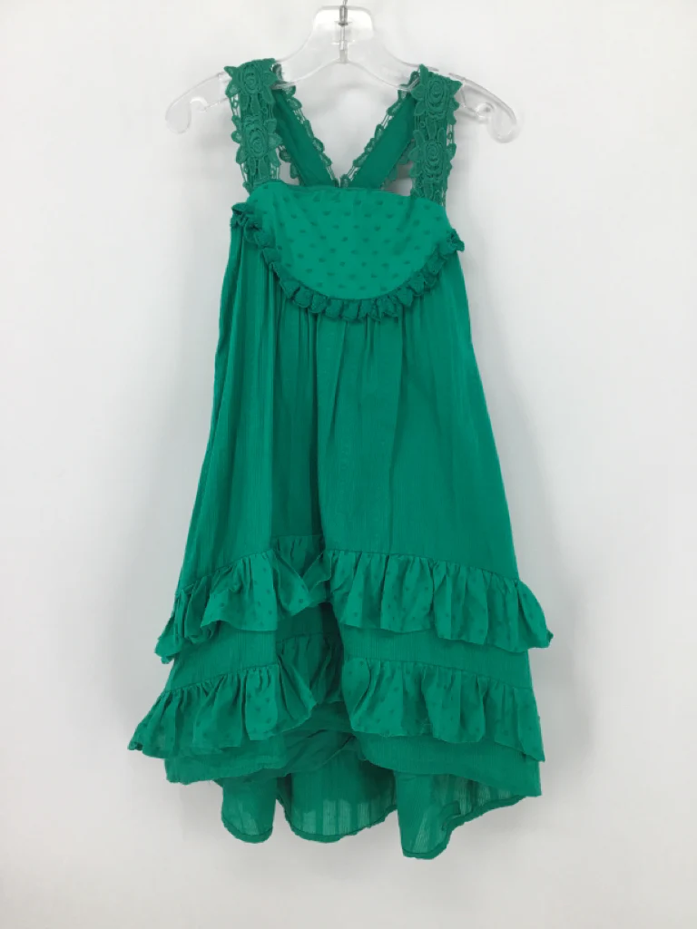Matilda Jane Clothing Child Size 4 Green Dress - girls