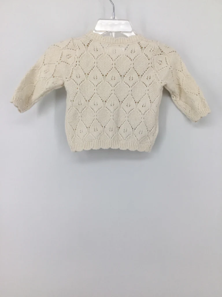 Mayoral Child Size 0-3 Months White Sweater - girls - Image 2
