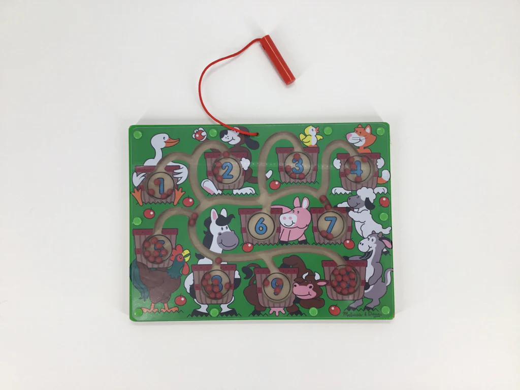 Melissa & Doug Magnetic Wand Number Maze