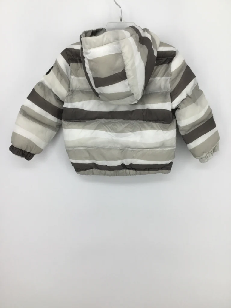 Miles the Label Child Size 24 Months Gray Stripe Outerwear - boys - Image 2