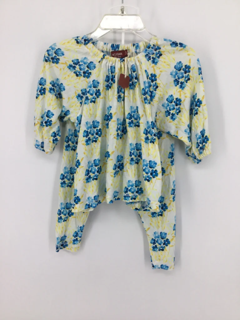 Milkbarn Child Size 3-6 Months Blue Outfit - girls