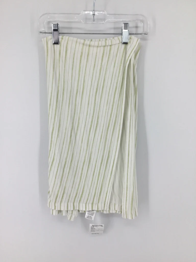 Milkberry Green Stripe Blanket