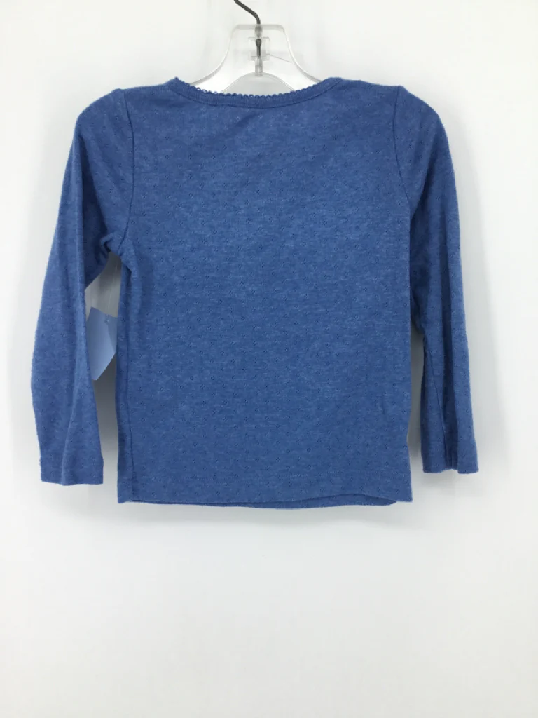 Mini Boden Child Size 2 Blue Shirt - girls - Image 2