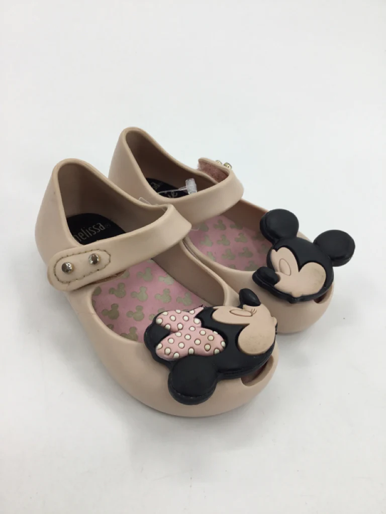 Mini Melissa + Mickey Mouse Child Size 5 Toddler Pink Dress Shoes