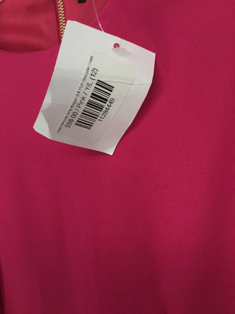 Miss Behave Girls Child Size 12 Pink Dress - girls - Image 2