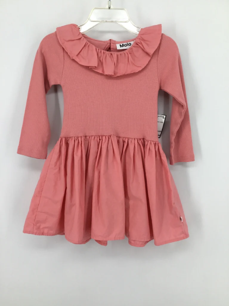 Molo Child Size 18-24 Months Pink Dress - girls