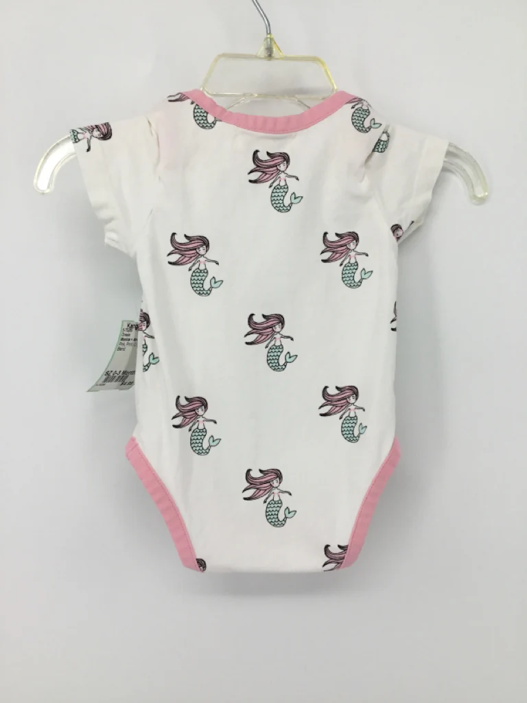 Monica + Andy Child Size 0-3 Months Pink Onesie - Image 2