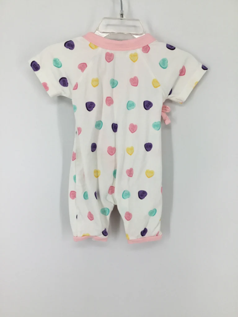 Monica + Andy Child Size 3-6 Months Pink Valentine's Day Outfit - Image 2