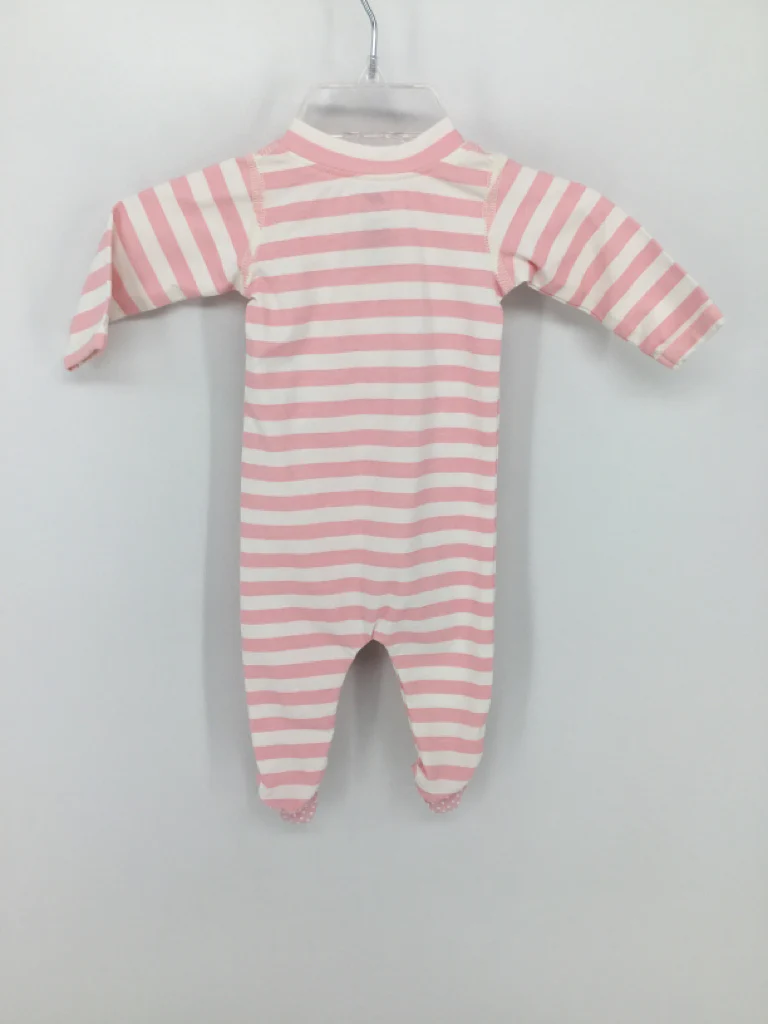 Monica + Andy Child Size Preemie Pink Sleepers - Image 2