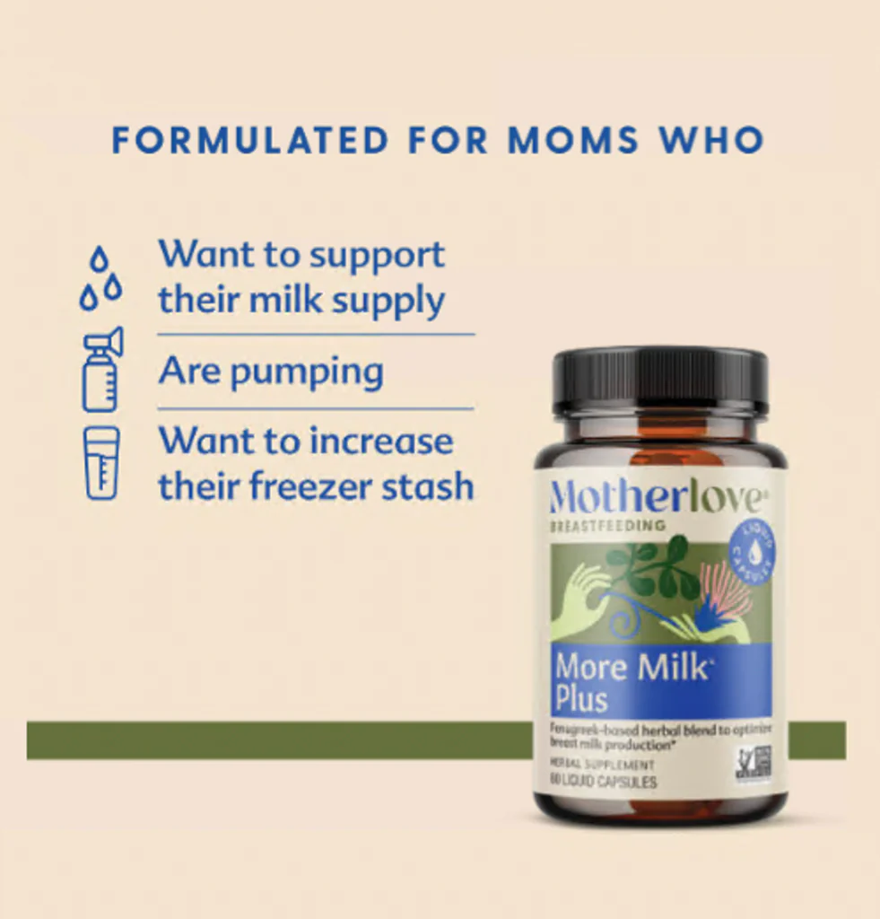 Motherlove - More Milk Plus (60 Capsules) - Image 3
