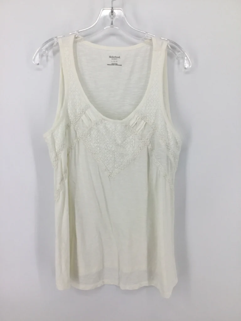 Motherhood Maternity Size L Cotton Blend Top